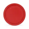 Plate set Algon Red 20 cm 10 Pieces (24 Units)