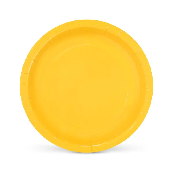 Plokštelių rinkinys Algon Geltona 20 cm 10 Dalys (24 vnt.)