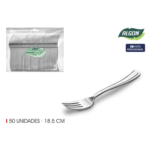 Haarukkasetti Algon 18,5 cm 50 Kappaletta (12 osaa)
