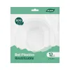 Appetizer Set Algon Plastic 250 ml 12 x 12 x 5 cm 12 Pieces (24 Units)