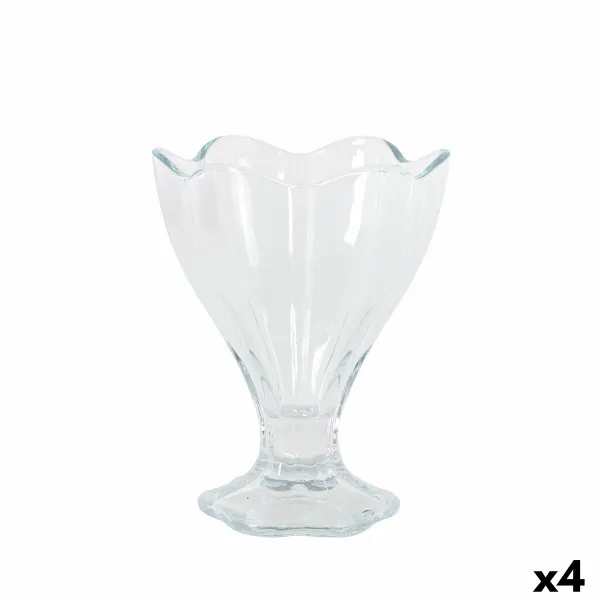 Saldējuma un piena kokteiļa glāze LAV Lily 250 ml 6 Daudzums (4 gb.)