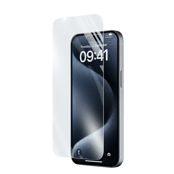 Cellularline Impact Glass - Toughened protective glass for iPhone 15 / iPhone 15 Pro
