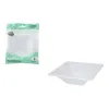 Appetizer Set Algon Plastic 250 ml 12 x 12 x 2 cm 6 Pieces (36 Units)