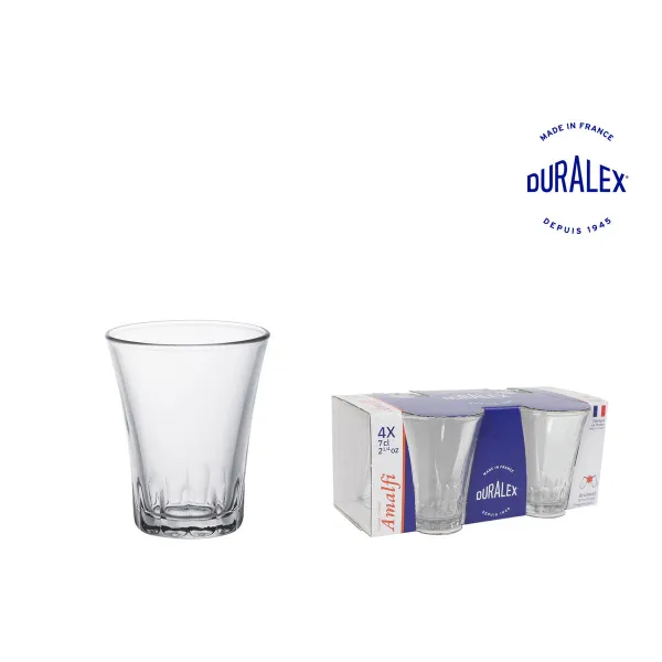 Stiklinių rinkinys Duralex Amalfi 70 ml 4 Dalys (12 vnt.)