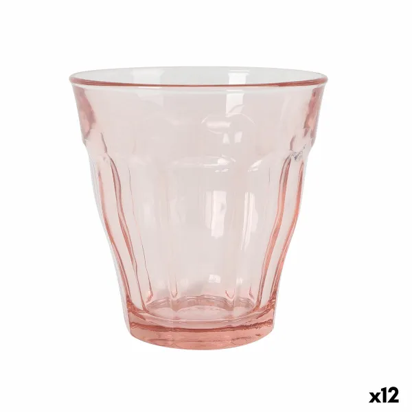 Lasisetti Duralex Picardie Pinkki 250 ml 4 Kappaletta (12 osaa)