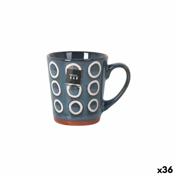 Кружка Mug La Mediterránea Almudena Синий 200 ml (36 штук)