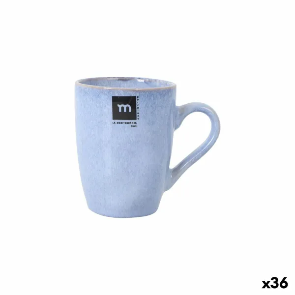 Puodelis La Mediterránea Macarella blue 320 ml 0,32 L (36 Vienetai)