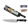 Кухонный нож Quttin SYBARITE Чёрный Серебристый 20 cm (8 штук)