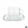 6 puodelių rinkinys su lėkštute LAV Cozy 90 ml (6 vnt.)