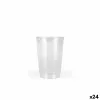 Set of glasses Algon Plastic 380 ml 4 Pieces (24 Units)