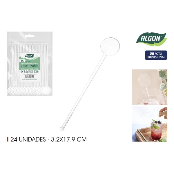 Gėrimų plaktuvas Algon 17,9 cm (24 vnt.)