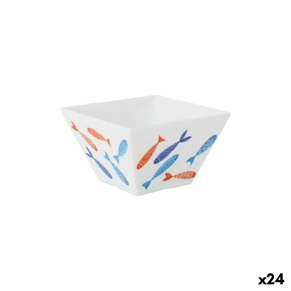 Чаш для Закусок La Mediterránea Рыбы 10 x 10 x 6 cm (24 штук)