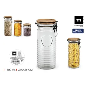 Стеклянная банка La Mediterránea ACACIA 1,3 L (12 штук)