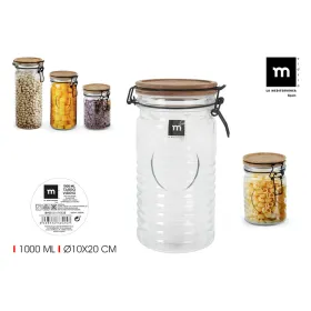 Стеклянная банка La Mediterránea ACACIA 1 L (12 штук)
