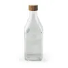 Glass Bottle La Mediterránea Metal Glass 1 L (24 Units)