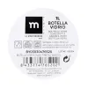 Glass Bottle La Mediterránea Metal Glass 1 L (24 Units)