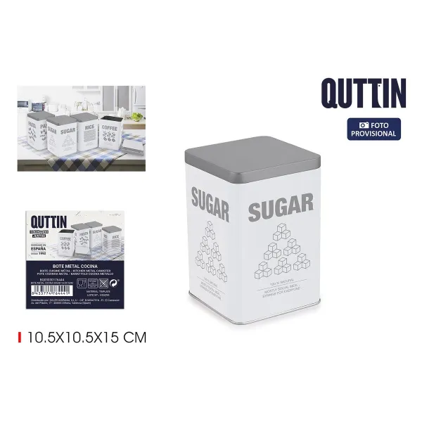 Skardinė Dėžutė Quttin SUGAR (12 vnt.)
