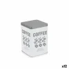 Tin Quttin COFFEE Metal 10,5 x 10,5 x 15 cm (12 Units)
