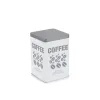 Металлическая Банка Quttin COFFEE Металл 10,5 x 10,5 x 15 cm (12 штук)