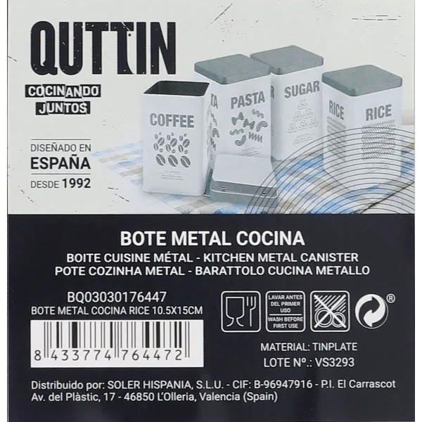 Tin Quttin RICE (12 Units)