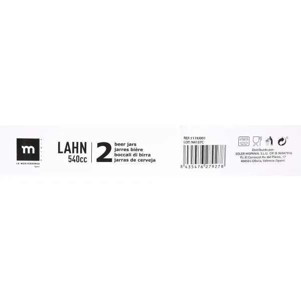 Набор кружек La Mediterránea Lahn 2 Предметы (12 штук)
