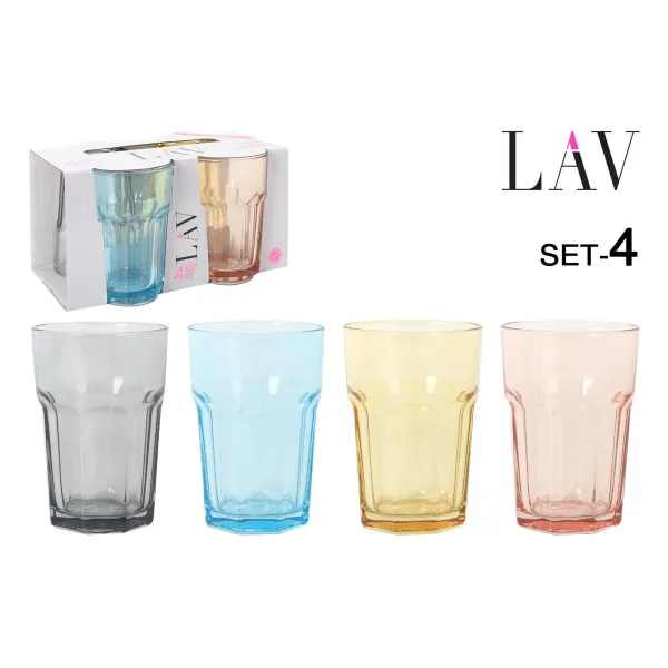 Lasisetti LAV ARAS 4 Kappaletta (6 osaa)