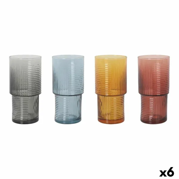 Set of glasses LAV HLN376PFT.61 4 Pieces (6 Units)