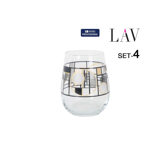 Lasisetti LAV GAIA 4 Kappaletta (6 osaa)