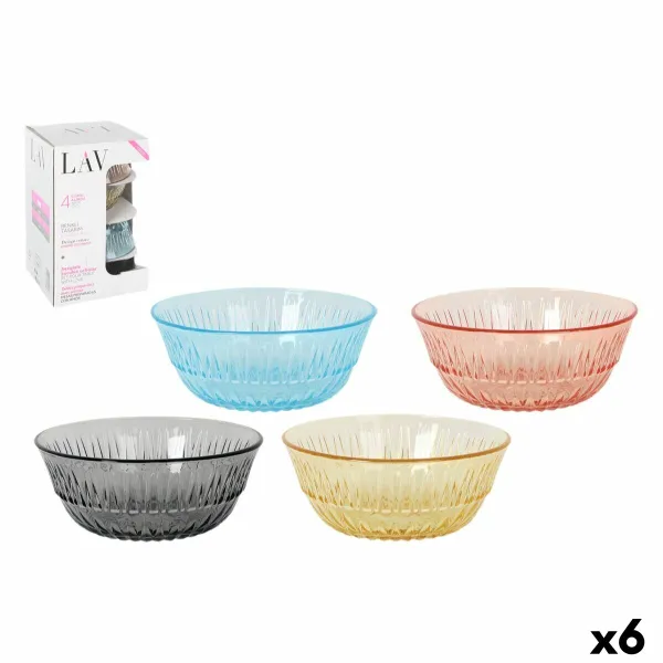 Užkandžių indai LAV 345 ml 12,3 x 5,1 cm 4 Dalys (6 vnt.)