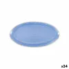 Serving Platter La Mediterránea Calobra Blue 26,5 x 14 cm (24 Units)