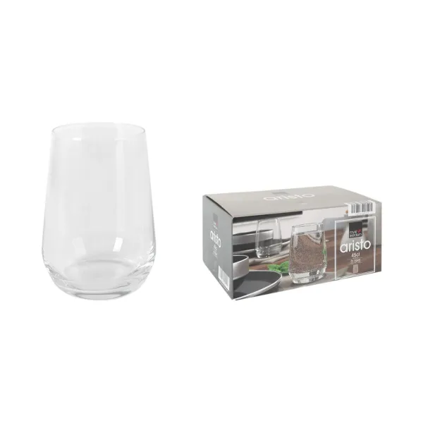 Glāžu komplekts Inde Aristo 450 ml 6 Daudzums