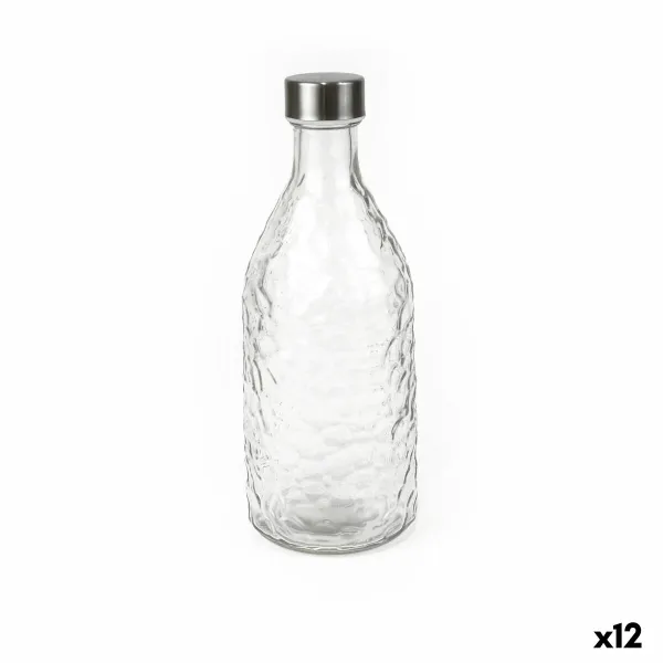 Стеклянная бутылка La Mediterránea Металл Cтекло 1 L (12 штук)