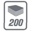 Переплетная лента GBC VeloBind Чёрный 45 mm (25 штук)