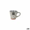 Puodelis La Mediterránea Almudena Harmaa 90 ml (36 Osaa)
