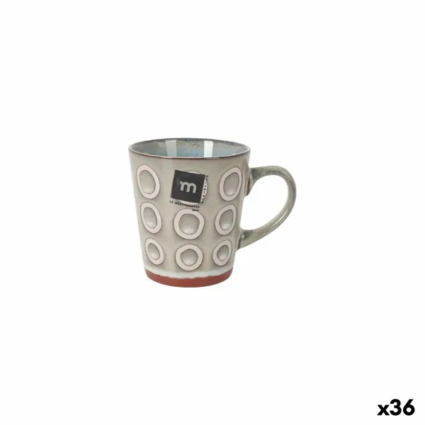 Кружка Mug La Mediterránea Almudena Серый 200 ml (36 штук)