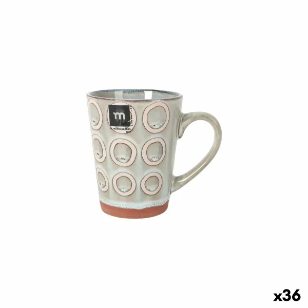 Puodelis La Mediterránea Almudena Pilka 330 ml (36 Vienetai)