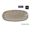 Pasniegšanas Plate La Mediterránea Almudena Pelēks Ovāls 29 x 13,5 x 2,4 cm (24 gb.)