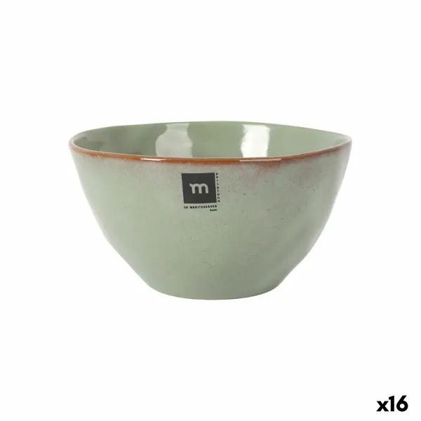 Dubuo La Mediterránea Macarella green Ø 18 cm 1,3 L (16 vnt.)
