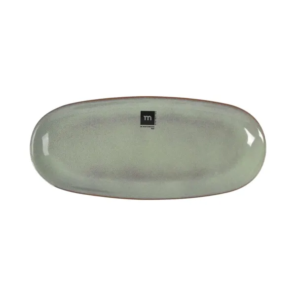 Serviravimo Lėkštė La Mediterránea Macarella green Ovalus 29 x 13,5 x 2,4 cm (24 vnt.)