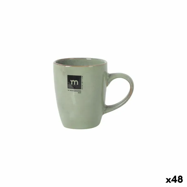 Puodelis La Mediterránea Macarella green 230 ml 0,23 l (48 vnt.)