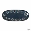 Поднос La Mediterránea Macarella blue Овальный 29 x 13,5 x 2,4 cm (24 штук)