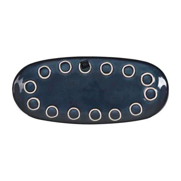 Поднос La Mediterránea Macarella blue Овальный 29 x 13,5 x 2,4 cm (24 штук)