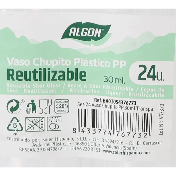 Рюмка Algon 30 ml 24 Предметы (24 штук)