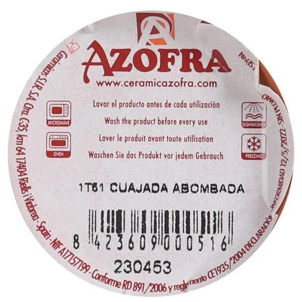 Keptuvė skersmuo Azofra ø 7,9 x 6,5 cm (16 vnt.)