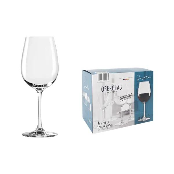 Vīna glāžu komplekts Inde Sensation 500 ml 6 Daudzums