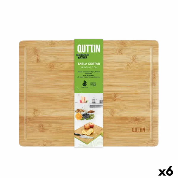 Разделочная доска Quttin 39,5 x 30 x 1,5 cm (6 штук)
