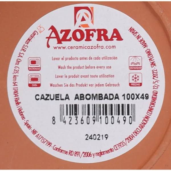Saucepan Azofra ø 10 x 5 cm (14 Units)
