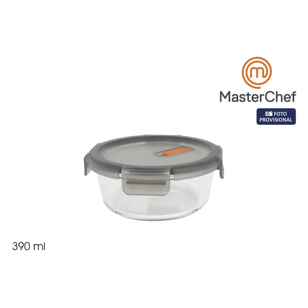 Герметичная коробочка для завтрака MasterChef Круглая (12 штук)