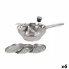 Сито с ручкой Quttin Quttin Сталь 20 x 35 x 12 cm (6 штук)