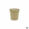 Plate set Algon 800 ml 4 Pieces (12 Units)